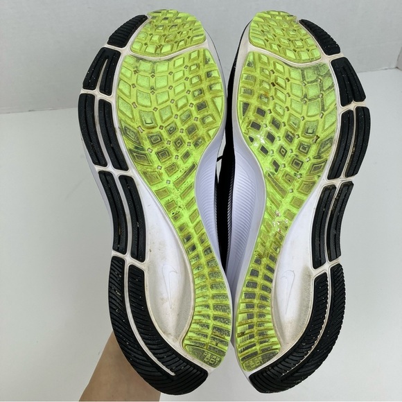 Nike Air Zoom Pegasus 37 Running Shoes Black/Valerian/Blue/Ghost Green Sz 7.5 - Picture 11 of 16